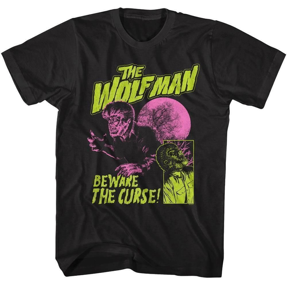 Beware The Wolfman Curse Unisex T Shirt Classic Horror Movie Fan Gift Tee 05